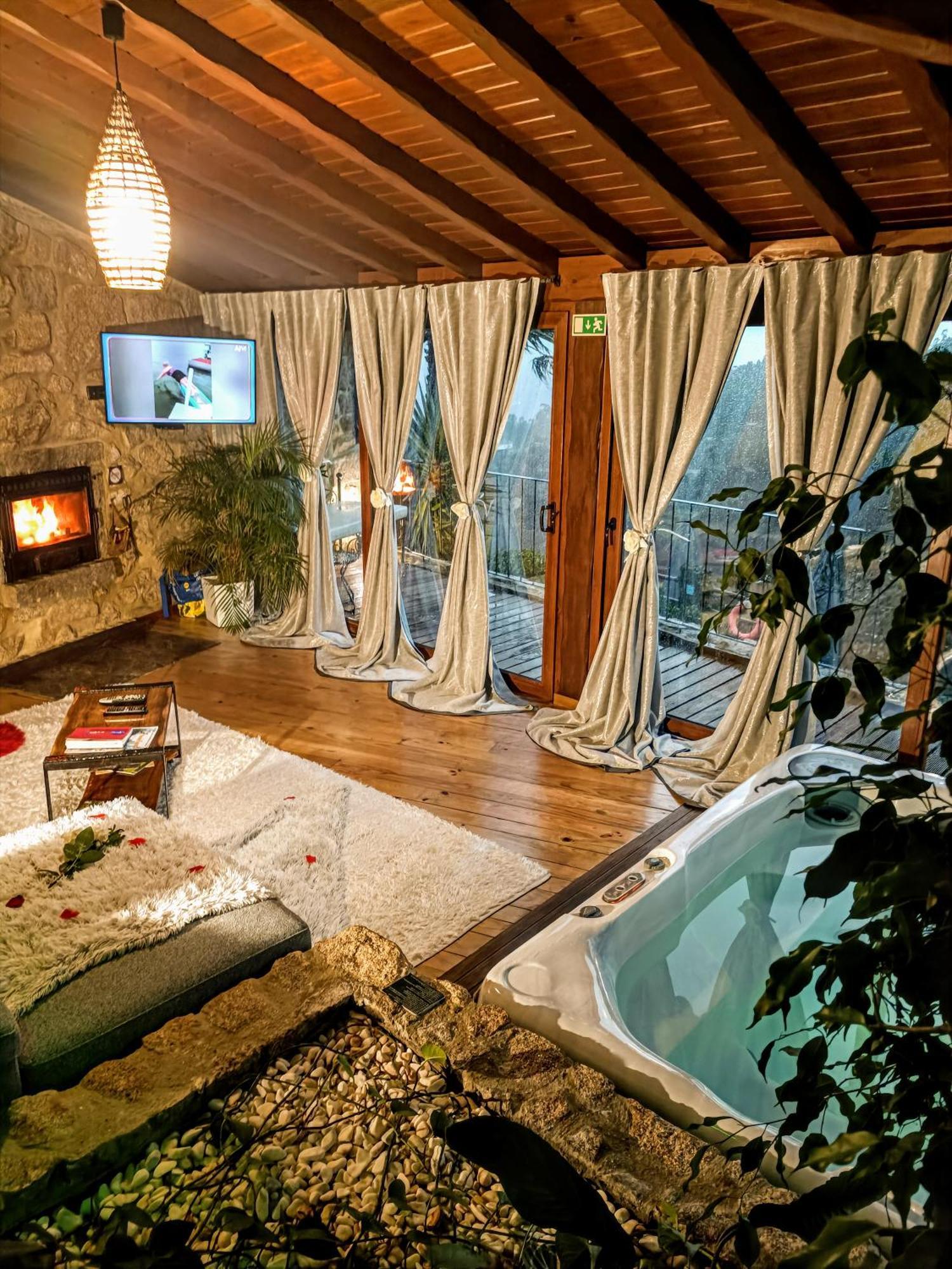 Casa Favo De Mel - Jacuzzi Privado & Lareira - Piscina 호텔 아르코스 데 발데베즈 외부 사진