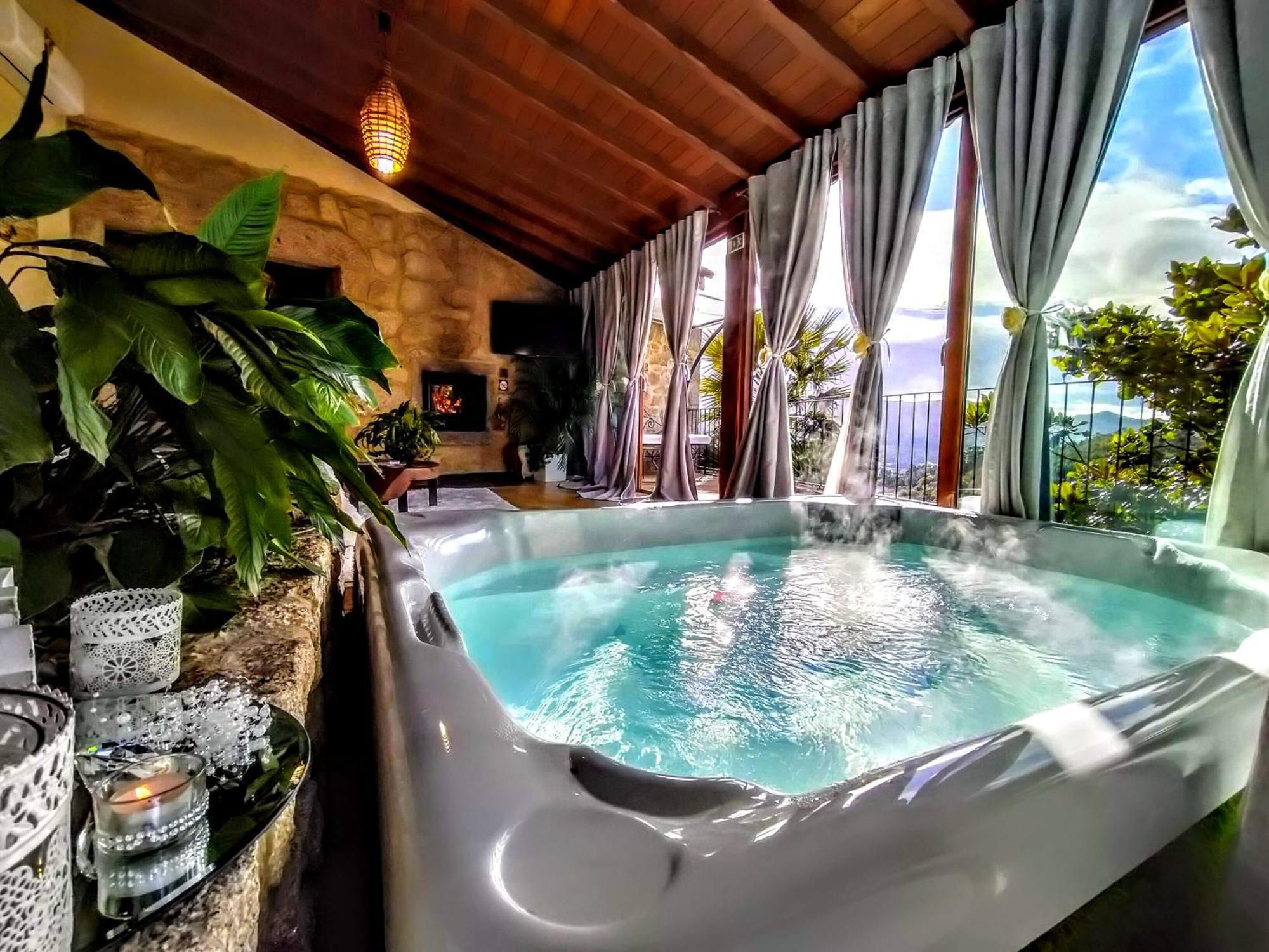Casa Favo De Mel - Jacuzzi Privado & Lareira - Piscina 호텔 아르코스 데 발데베즈 외부 사진