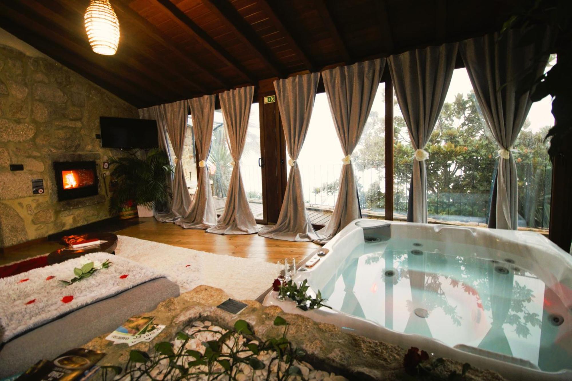 Casa Favo De Mel - Jacuzzi Privado & Lareira - Piscina 호텔 아르코스 데 발데베즈 외부 사진